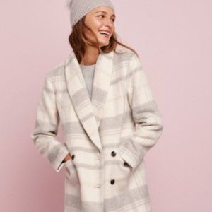 Ann Taylor Plaid Coat